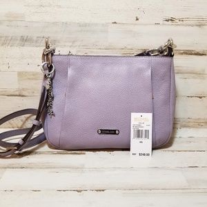 Michael Kors Hallie Messenger Lilac